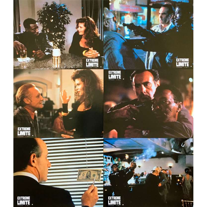 BOILING POINT Original Lobby Cards x6 - 9x12 in. - 1993 - James B. Harris, Wesley Snipes