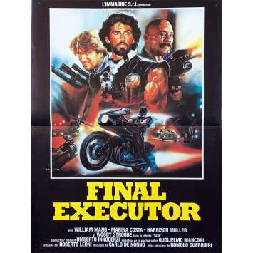 FINAL EXECUTOR Original Movie Poster - 15x21 in. - 1984 - Romolo Guerrieri, William Mang
