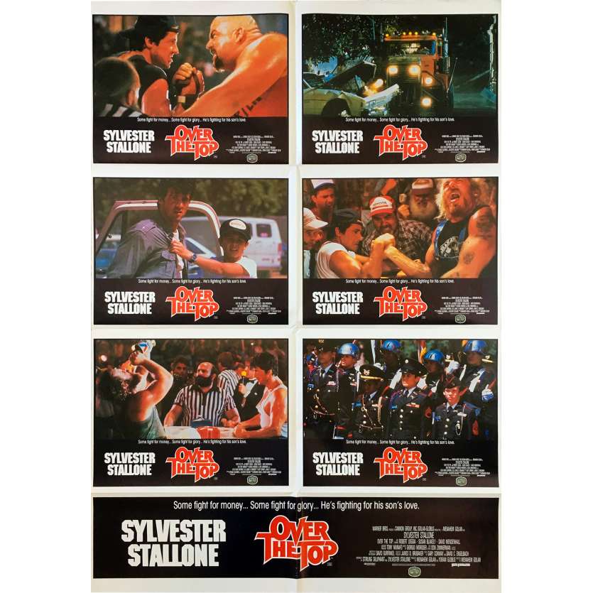 OVER THE TOP Original Movie Poster  - 29x40 in. - 1987 - Menahem Golan, Sylvester Stallone