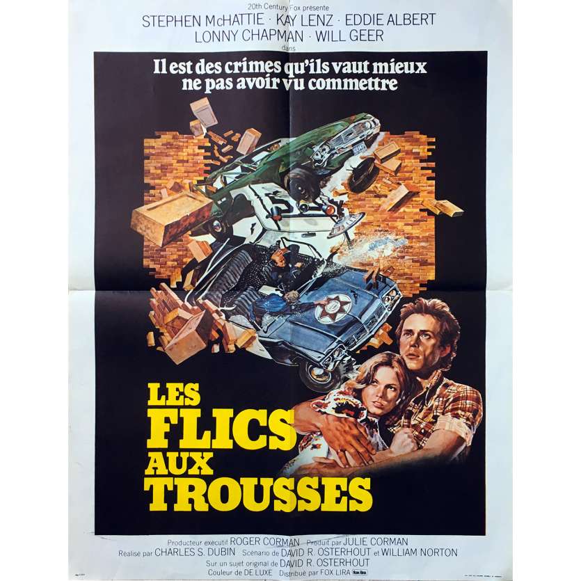 MOVING VIOLATION Original Movie Poster  - 23x32 in. - 1976 - Charles S. Dubin, Stephen McHattie