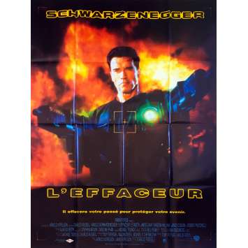 THE ERASER Original Movie Poster - 47x63 in. - 1996 - Chuck Russel, Arnold Schwarzenegger