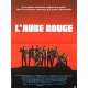 L'AUBE ROUGE Affiche de film  - 40x60 cm. - 1984 - Patrick Swayze, John Milius