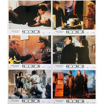 NOM DE CODE NINA Photos de film x6 - 21x30 cm. - 1993 - Bridget Fonda, John Badham