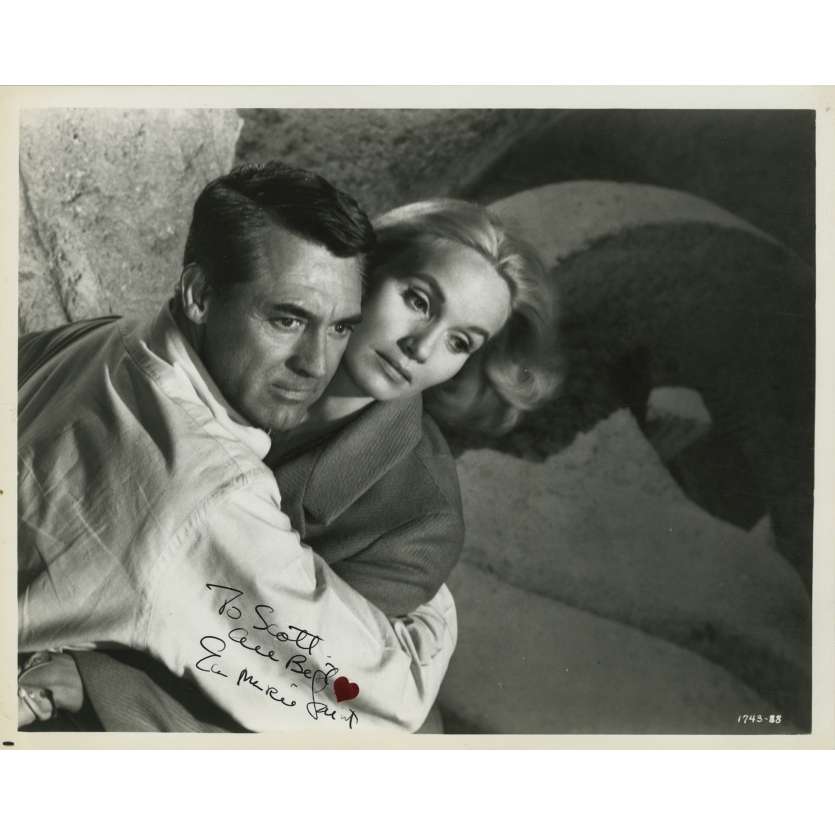 Eva Marie Saint La Mort Aux Trousses Photo signée de LA MORT AUX TROUSSES / NORTH BY NORTWEST