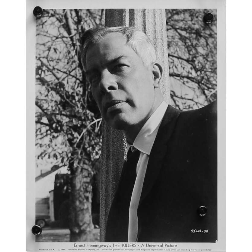 A BOUT PORTANT Photo de presse N04 - 20x25 cm. - 1964 - Lee Marvin, Don Siegel