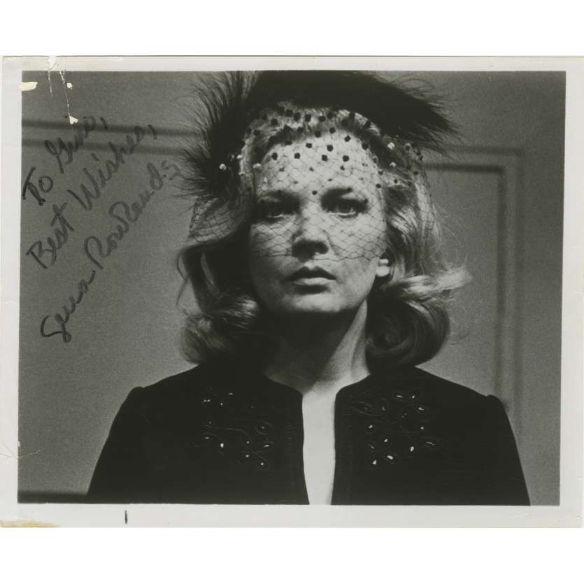 GLORIA Photo signée par GENA ROWLANDS - 20x25 cm. - 1980