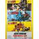 THUNDERBALL Original Movie Poster  - 12x26 in. - R1970 - James Bond, Sean Connery