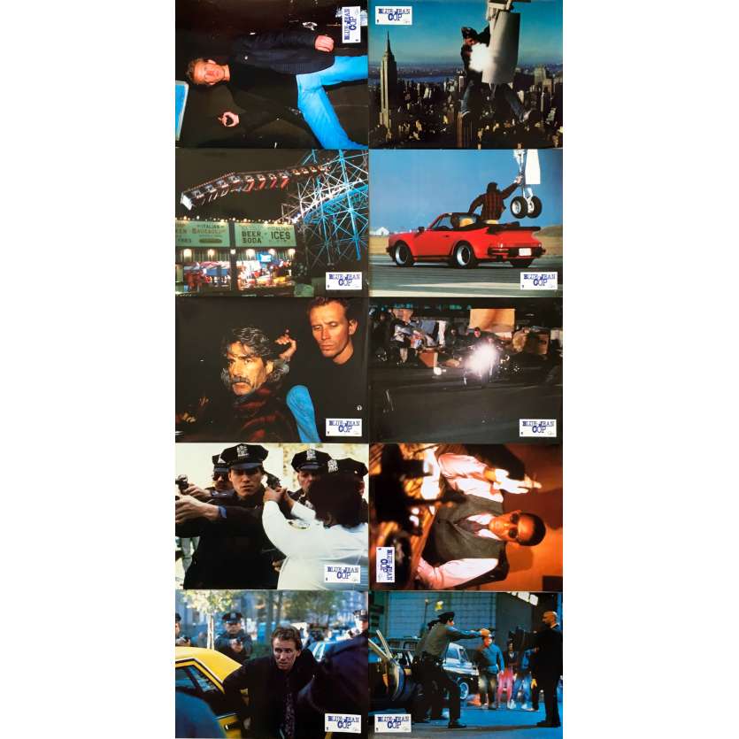 BLUE JEAN COP Photos de film x10 - 21x30 cm. - 1988 - Peter Weller, Sam Elliott, James Glickenhaus