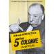 CINQUIEME COLONNE Affiche de film - 60x80 cm. - R1970 - Robert Cummings, Alfred Hitchcock