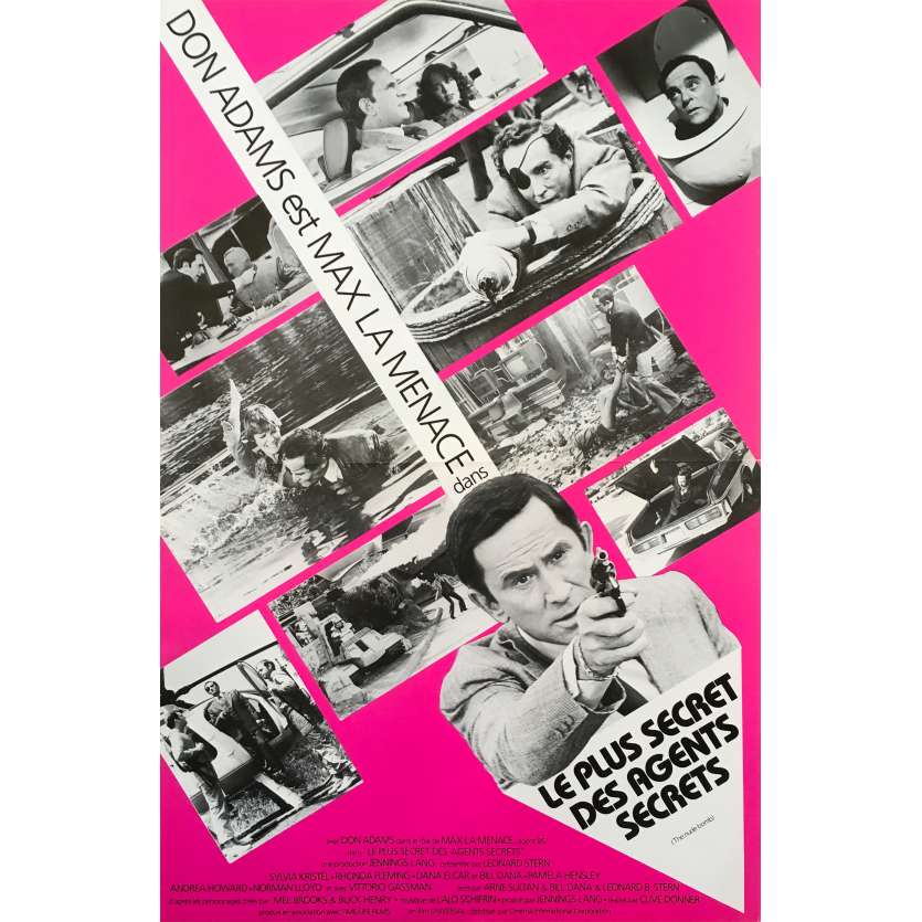 THE NUDE BOMB (GET SMART) Original Herald  - 9x12 in. - 1980 - Mel Brooks, Don Adams