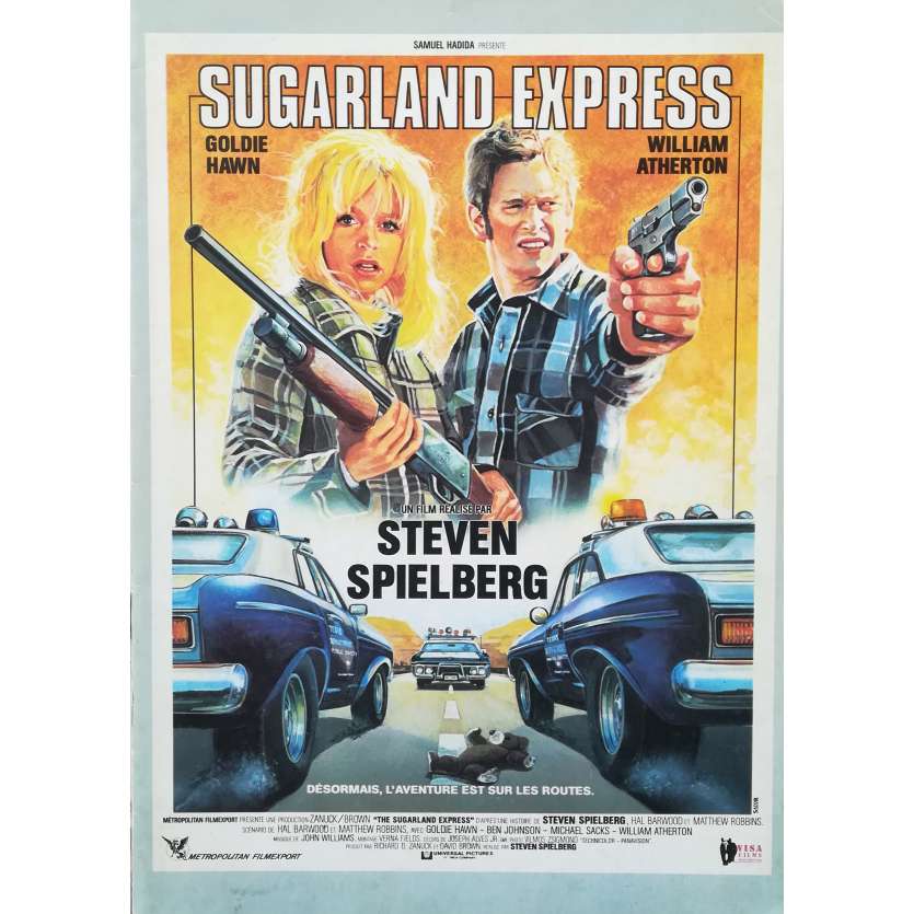 THE SUGARLAND EXPRESS Original Pressbook 16p - 9x12 in. - R1980 - Steven Spielberg, Goldie Hawn