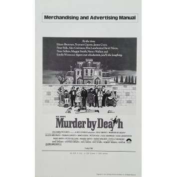 MURDER BY DEATH Original Pressbook - 9x12 in. - 1976 - Robert Moore, Peter Sellers, Alec Guiness MURDER BY DEATH Original Pressbook - 9x12 in. - 1976 - Robert Moore, Peter Sellers, Alec Guiness