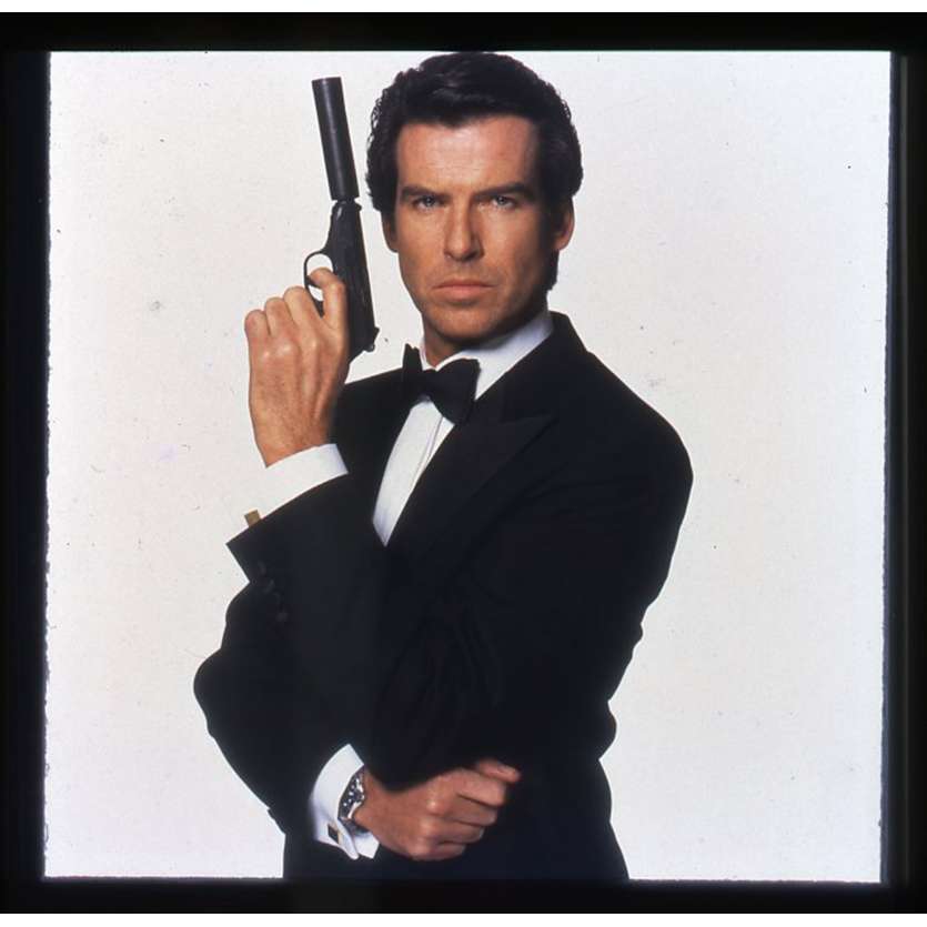 GOLDENEYE Original Transparent - 2x2 in. - 1995 - James Bond, Pierce Brosman