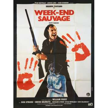 WEEK-END SAUVAGE Affiche de film 120x160 - 1976 - Brenda Vaccaro