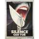 LE SILENCE QUI TUE Affiche de film 120x160 - 1979 - Cameron Mitchell, Denny Harris