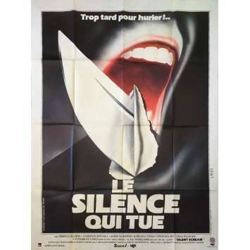 SILENT SCREAM French Movie Poster 47x63 - 1979 - Denny Harris, Cameron Mitchell