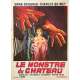 BLOOD CASTLE Italian Movie Poster  28x20 - 1970 - José Luis Merino, Erna Schurer