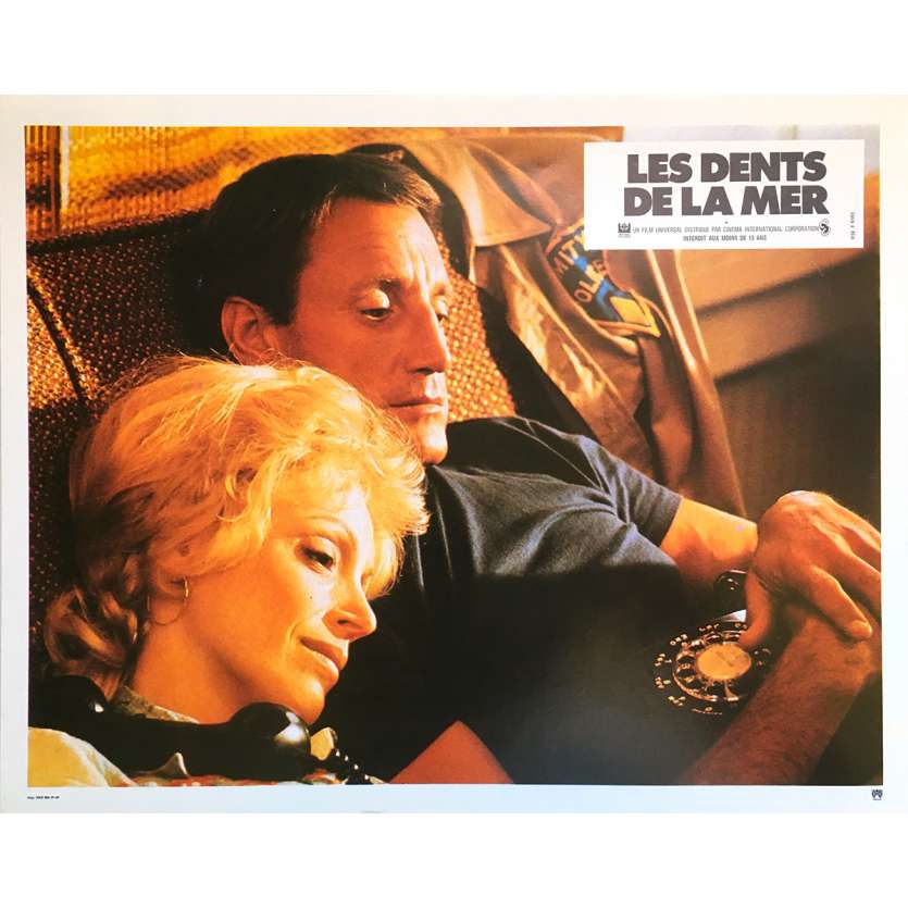 LES DENTS DE LA MER Photo de film N5 21x30 - 1975 - Roy Sheider, Steven Spielberg