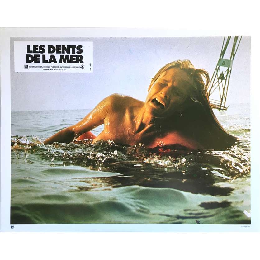 LES DENTS DE LA MER Photo de film N6 21x30 - 1975 - Roy Sheider, Steven Spielberg