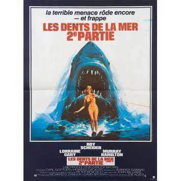 JAWS 2 French Movie Poster 15x21 - 1978 - Jeannot Szwarc, Roy Sheider JAWS 2 French Movie Poster 15x21 - 1978 - Jeannot Szwarc, Roy Sheider