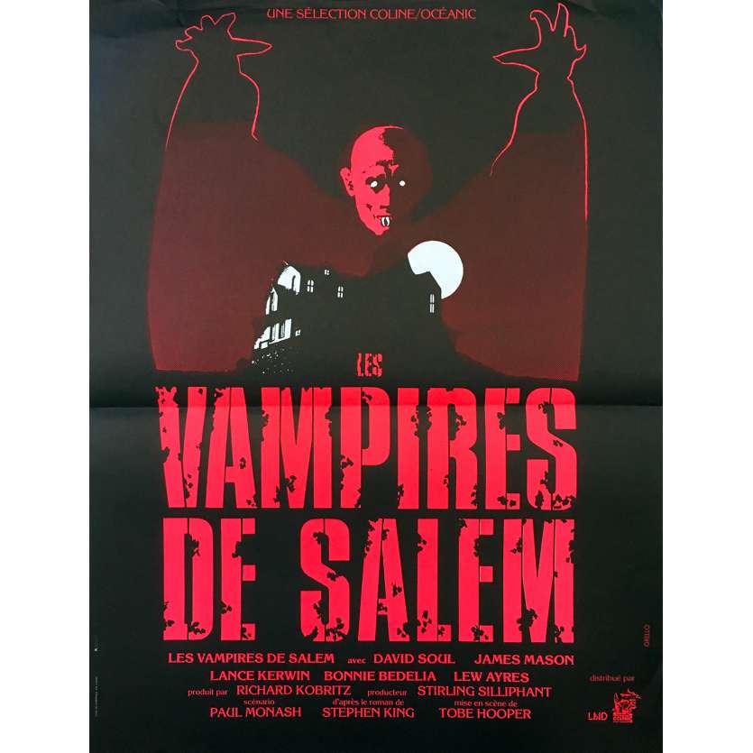 SALEM'S LOT Movie Poster 15x21 in.  -  1979 - Tobe Hooper, David Soul