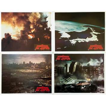 TIDAL WAVE Original Lobby Cards x4 - 9x12 in. - 1973 - Shirô Moritani, Lorne Greene TIDAL WAVE Original Lobby Cards x4 - 9x12 in. - 1973 - Shirô Moritani, Lorne Greene