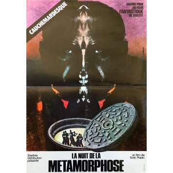 LA NUIT DE LA METAMORPHOSE Affiche de film - 40x60 cm. - 1976 - Ivica Vidovic, Krsto Papic