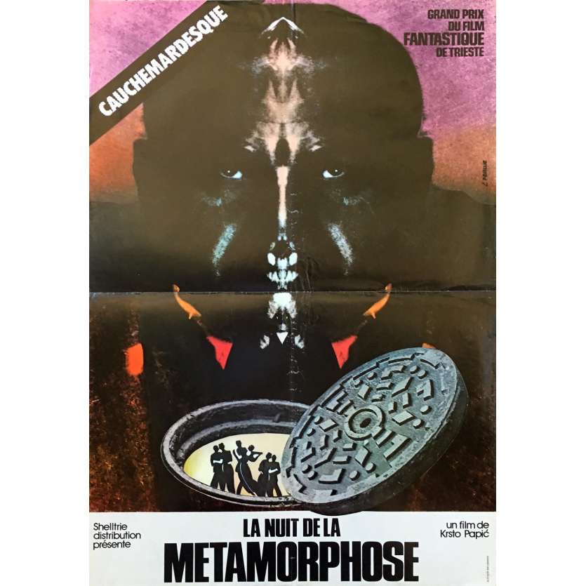 LA NUIT DE LA METAMORPHOSE Affiche de film - 40x60 cm. - 1976 - Ivica Vidovic, Krsto Papic
