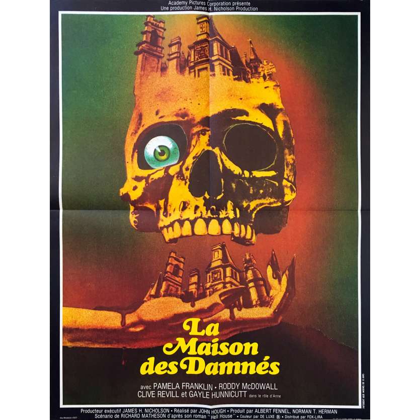 LA MAISON DES DAMNES Affiche de film - 60x80 cm. - 1973 - Roddy McDowall, John Hough