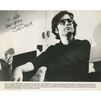 THE HOWLING Original Signed Photo - 8x10 in. - 1981 - Joe Dante, Patrick McNee THE HOWLING Original Signed Photo - 8x10 in. - 1981 - Joe Dante, Patrick McNee