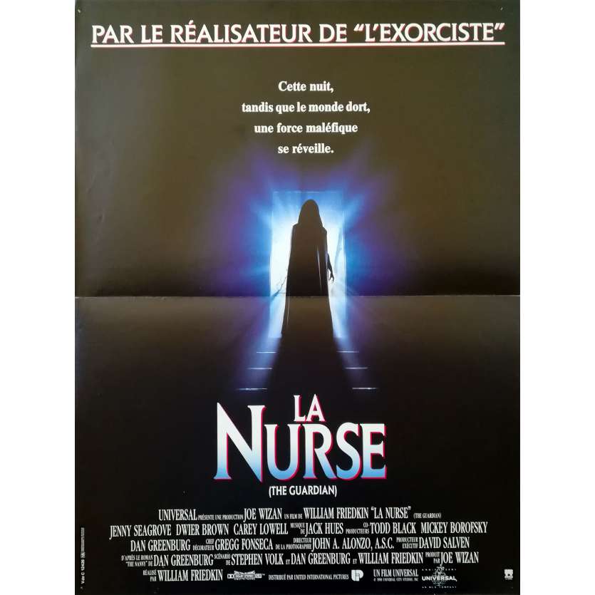 LA NURSE Affiche de film - 40x60 cm. - 1990 - Jenny Seagrove, William Friedkin