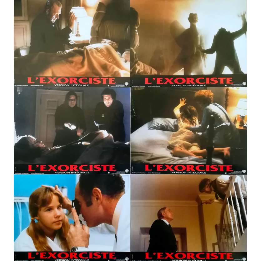 L'EXORCISTE Photos de film x6 - 21x30 cm. - R2000 - Max Von Sidow, William Friedkin