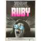 RUBY Original Movie Poster  - 23x32 in. - 1977 - Curtis Harrington, Piper Laurie
