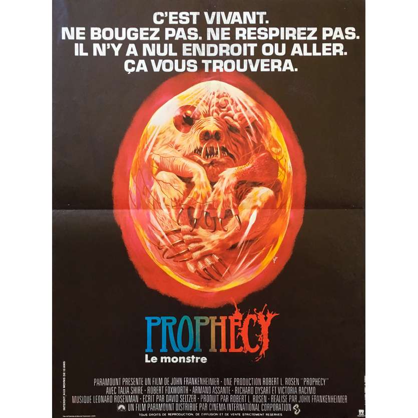 PROPHECY Original Movie Poster - 15x21 in. - 1979 - John Frankenheimer, Talia Shire