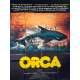 ORCA Affiche de film  - 120x160 cm. - 1977 - Richard Harris, Michael Anderson