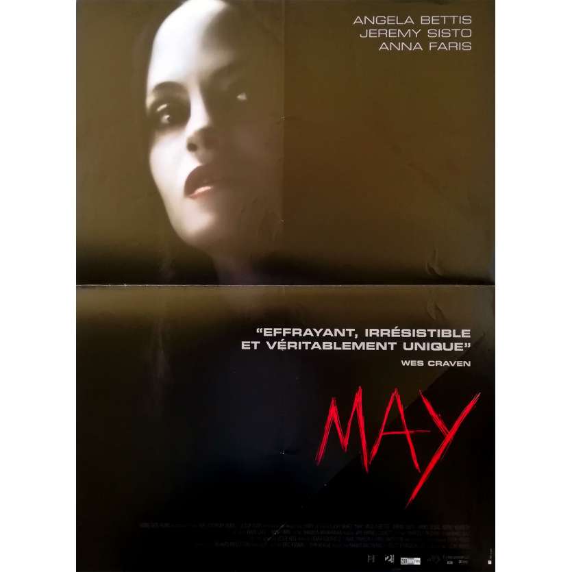 MAY Original Movie Poster  - 15x21 in. - 2002 - Lucky McKee, Angela Bettis