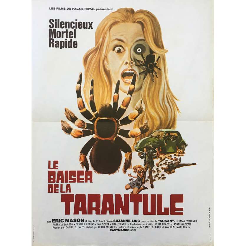 KISS OF THE TARANTULA Original Movie Poster - 15x21 in. - 1976 - Chris Munger, Ernesto Macias