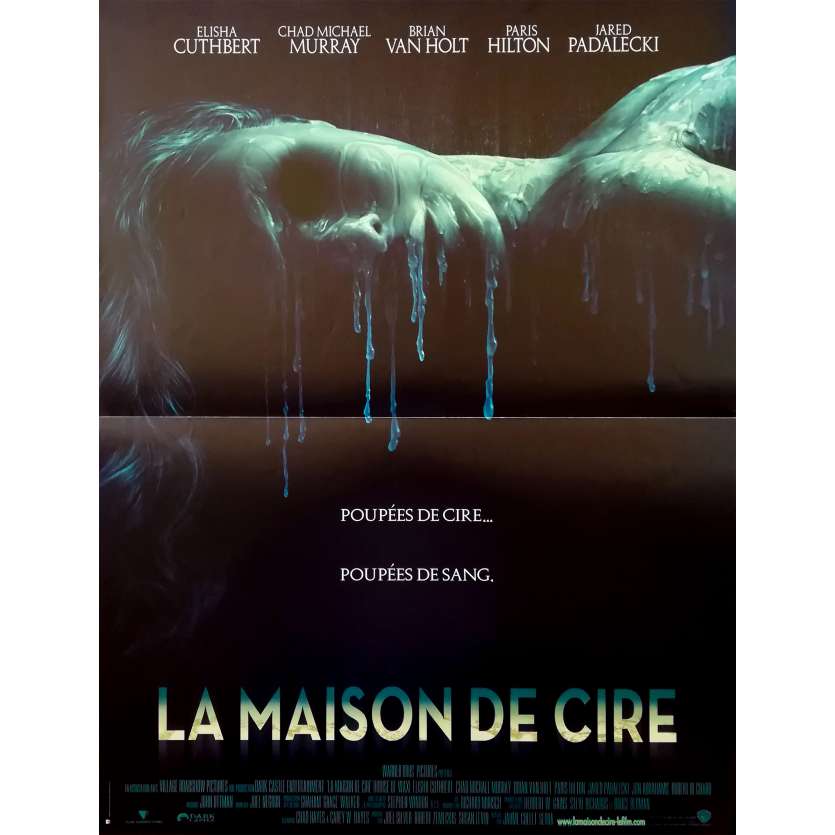 HOUSE OF WAX Original Movie Poster  - 15x21 in. - 2005 - Jaume Collet-Serra, Paris Hilton