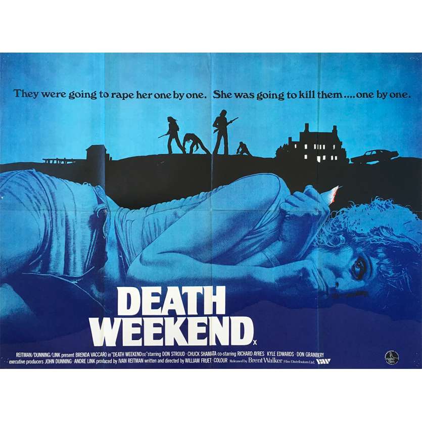 HOUSE BY THE LAKE Original Movie Poster  - 30x40 in. - 1976 - William Fuet, Brenda Vaccaro
