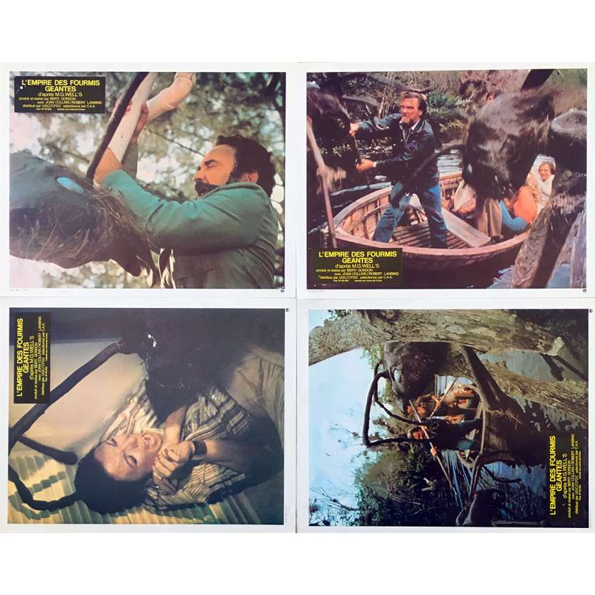 L'EMPIRE DES FOURMIS GEANTES Photos de film x4 - 21x30 cm. - 1977 - Joan Collins, Bert I. Gordon