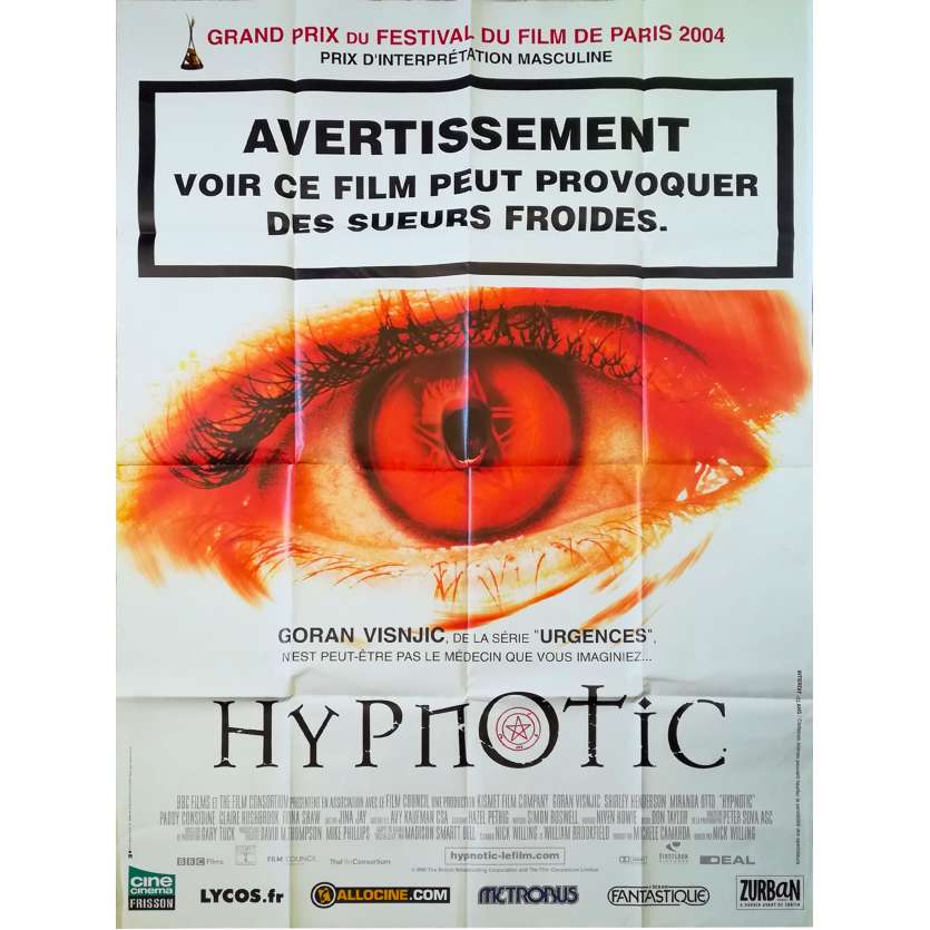 CLOSE YOUR EYES Original Movie Poster - 47x63 in. - 2002 - Nick Willing, Goran Visnjic