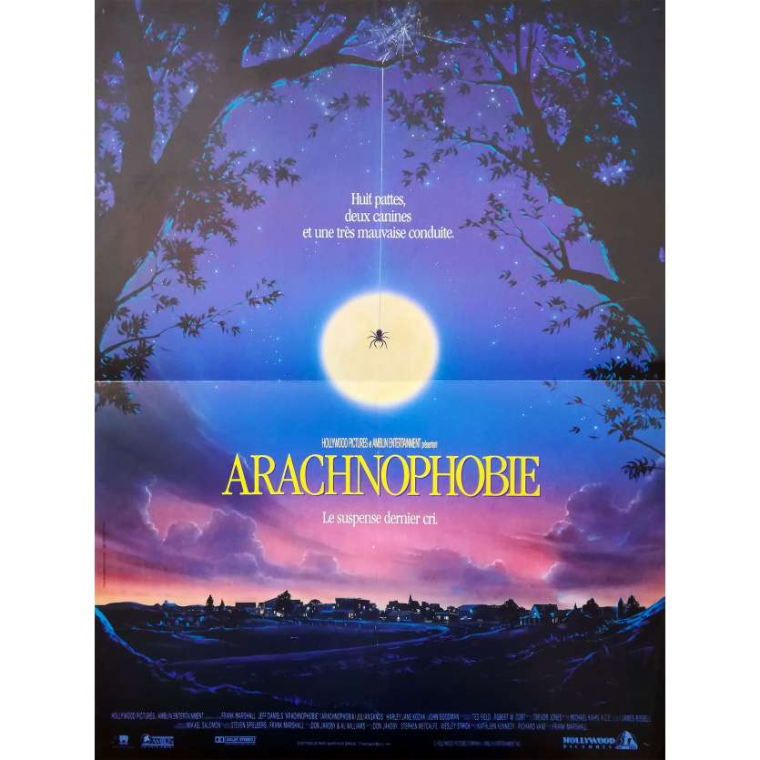 ARACHNOPHOBIA Original Movie Poster - 15x21 in. - 1990 - Frank Marshall, Jeff Daniels