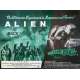 ALIEN / FOG Original Movie Poster  - 30x40 in. - 1980 - Ridley Scott, John Carpenter, Sigourney Weaver
