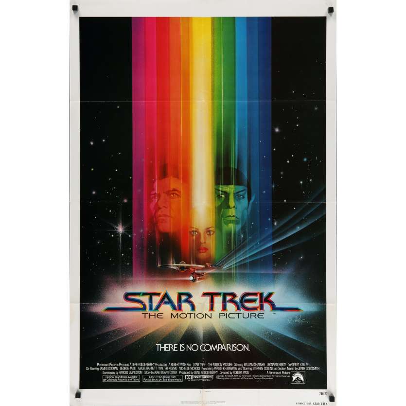 STAR TREK Affiche de film - 69x102 cm. - 1979 - William Shatner, Robert Wise