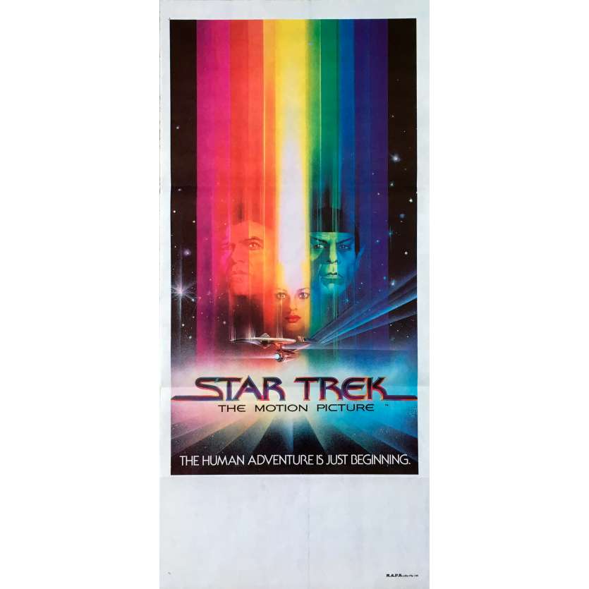 STAR TREK Affiche de film - 33x78 cm. - 1979 - William Shatner, Robert Wise