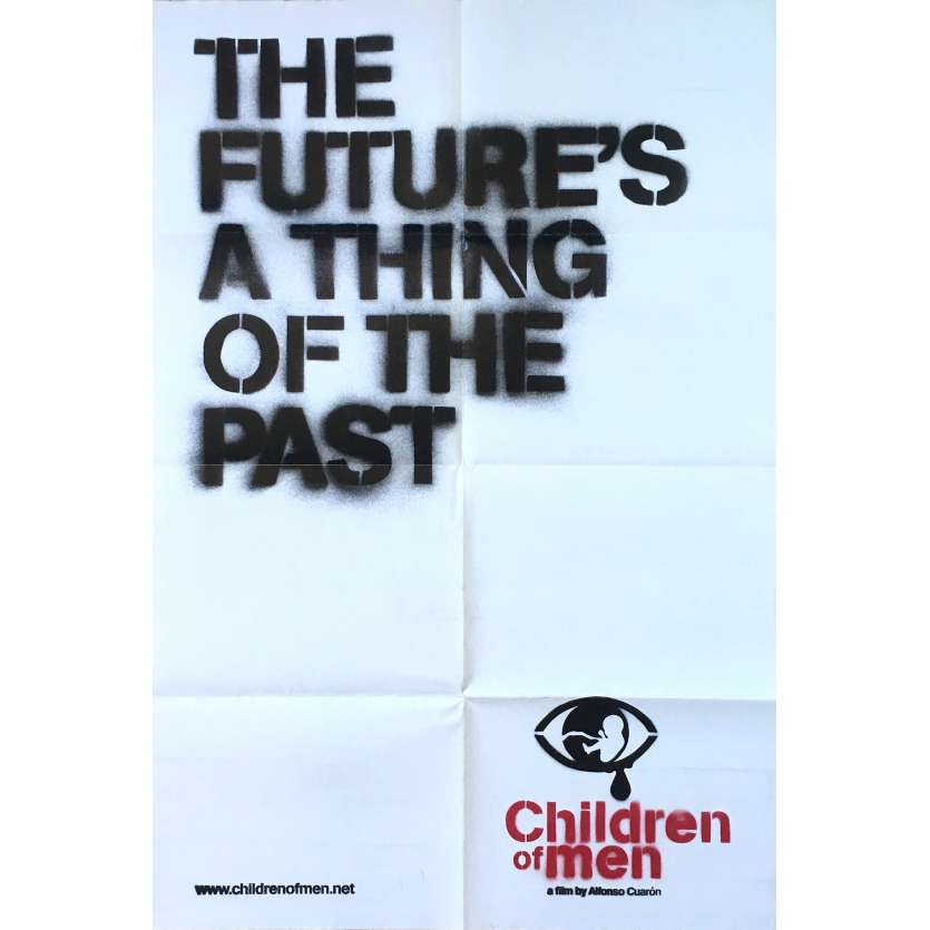 CHILDREN OF MEN Original Movie Poster  - 27x40 in. - 2006 - Alfonso Cuaron, Clive Owens