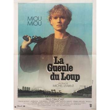 LA GUEULE DU LOUP Affiche de film 40x60 - 1981 - Miou Miou