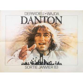 DANTON Affiche de film - 60x80 cm. - 1984 - Gérard Depardieu, Andrzej Wajda