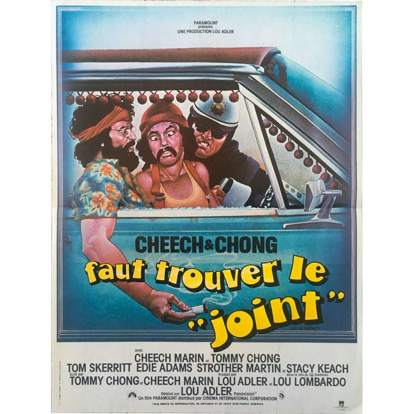 FAUT TROUVER LE JOINT Affiche de film - 40x60 cm. - 1978 - Tommy Chong, Lou Adler