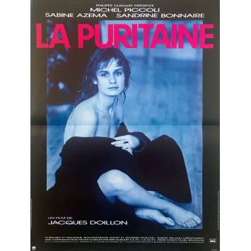 LA PURITAINE Affiche de film - 40x60 cm. - 1986 - Sandrine Bonnaire, Jacques Doillon